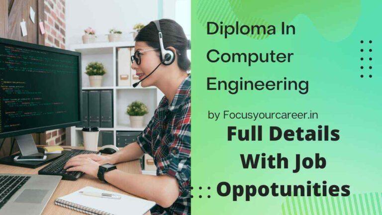 Diploma In Computer Engineering
