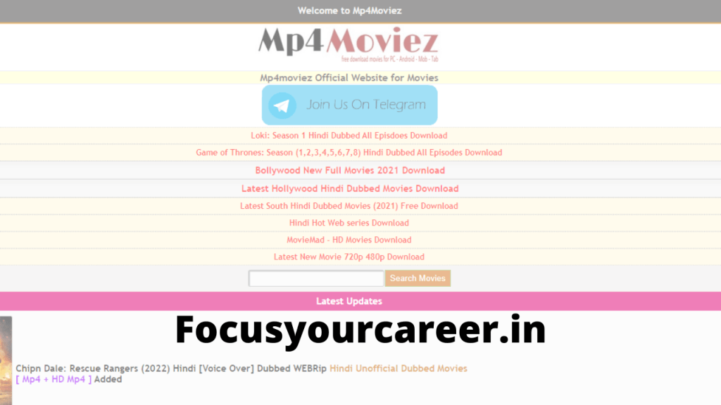mp4moviez guru 2022 : Download Latest Movies, Web series and South Indian Movies